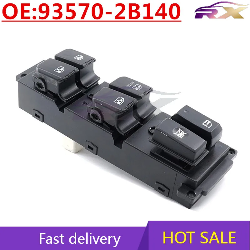 

OEM:93570-2B140 Power Window Master Control Switch For Hyundai Santafe