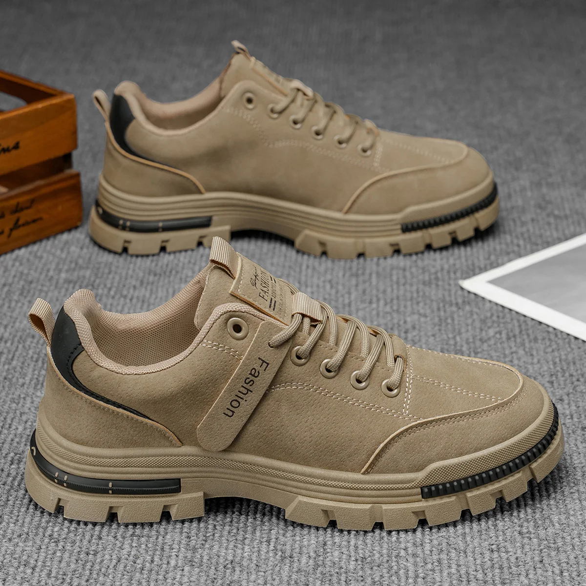 

Men's casual sports outdoor hiking trendy fashion street comfortable