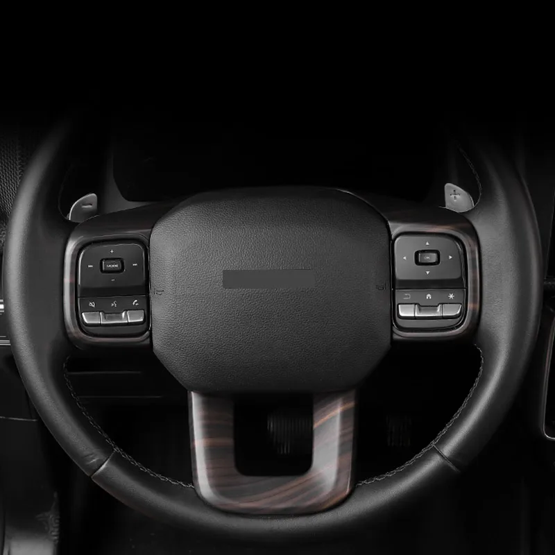 Vtear غطاء عجلة قيادة السيارة السيارات المضادة للخدش زخرفة الديكور الداخلي اكسسوارات المنتجات ل Haval H7 H-Dog 2024 #6