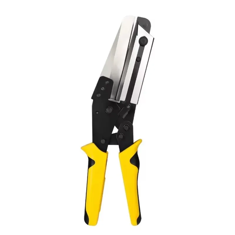 45°/90° VSJ-110XC PVC Wire Slot Cutting Tool Multi-Angle Adjustable Miter Shear Cutter for Cutting PVC Wire Slots Carbon Steel