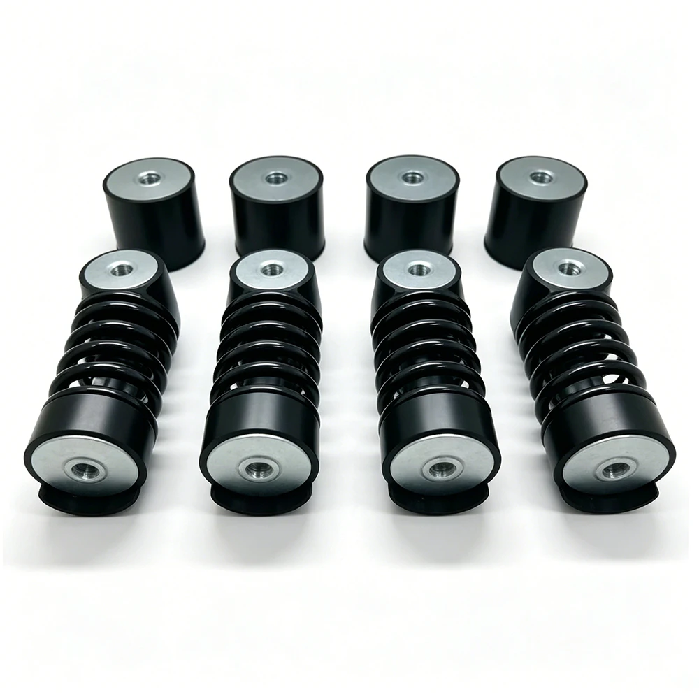 1Pcs Single Thread Female-End M3 M4 M5 M6 M8 M10 M12 M16  Rubber Shock Absorber Isolation Mount DE-Type Damper Dia 8-100mm