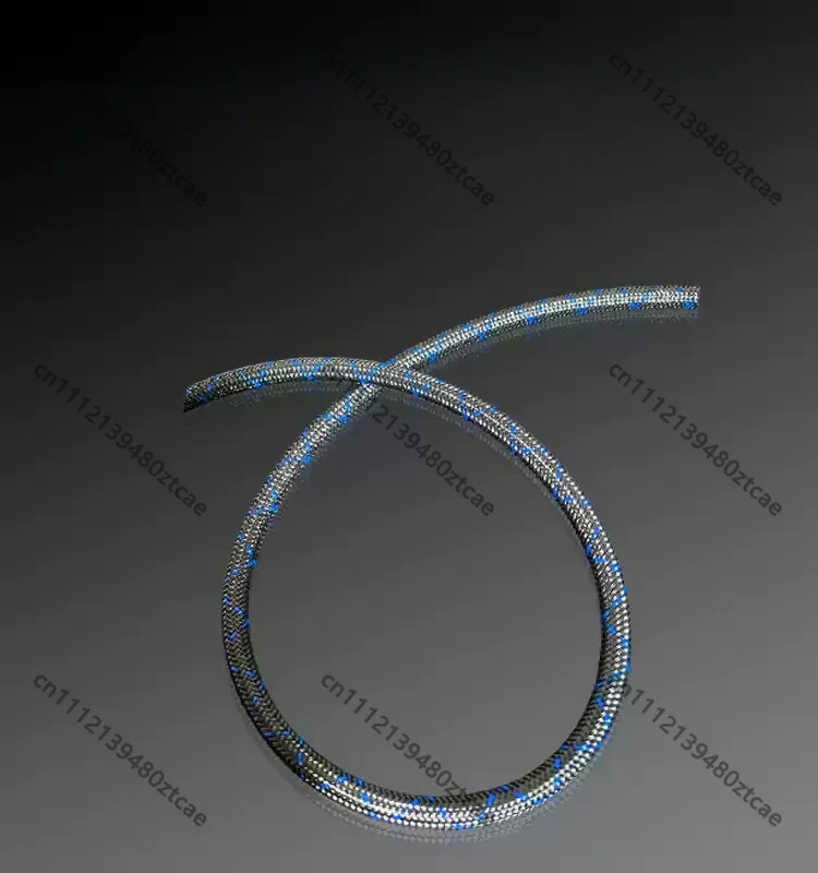 High Fidelity Braided 6.35mm Audio Cable Lossless Transmission Line For Electric Guitar Microphone Audio Equipment