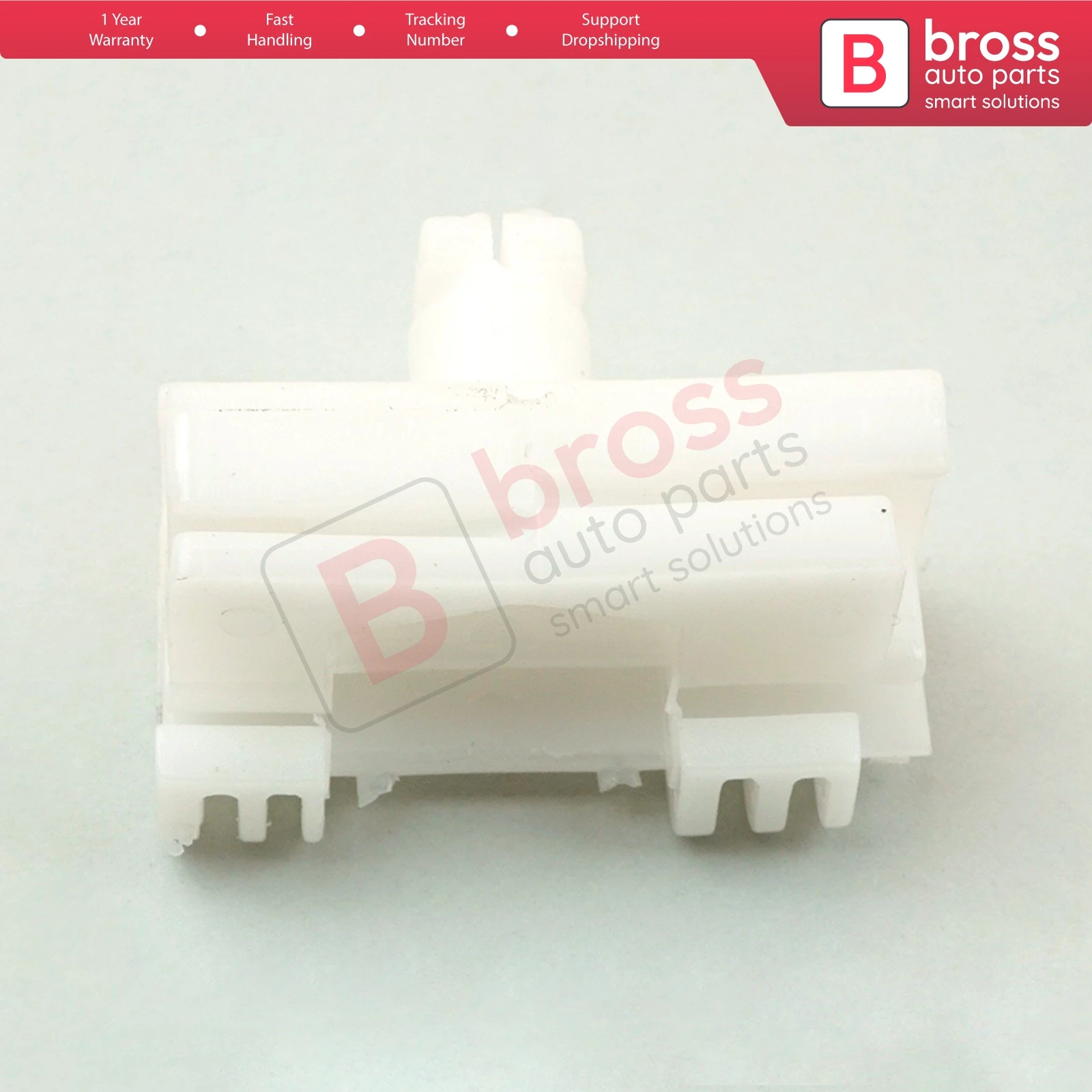 Bross Auto Parts BWR58 Window Regulator Clip Front or Rear Right Door for Citroen Saxo Peugeot 106 Fast Shipment Made in Turkey