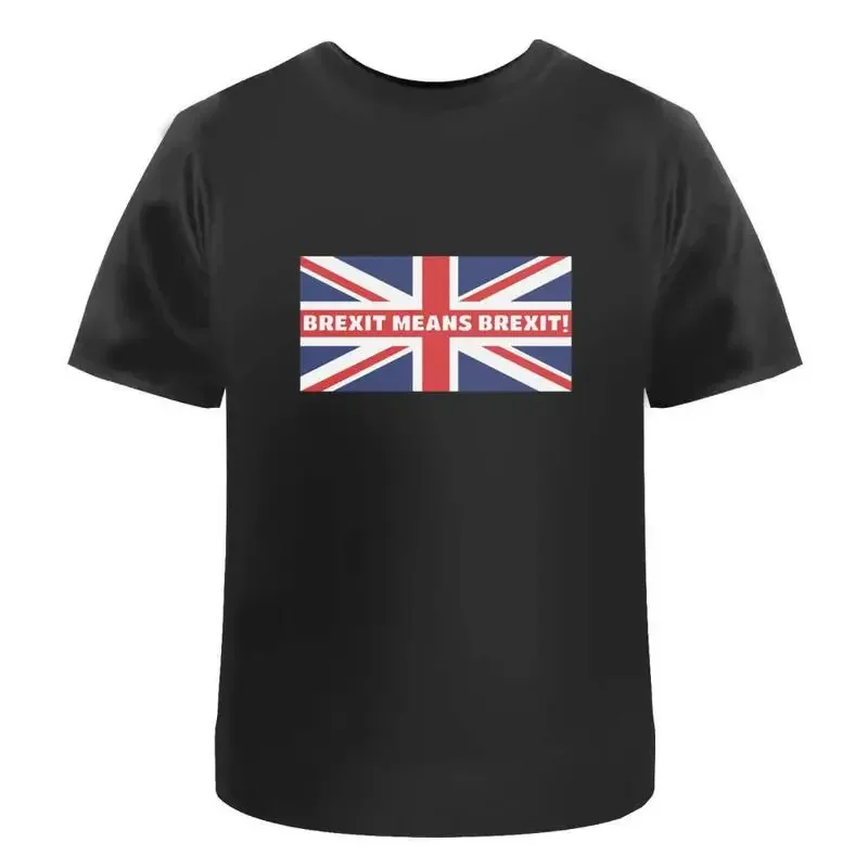 Brexit Means Brexit' Cotton T Shirt Ta034239
