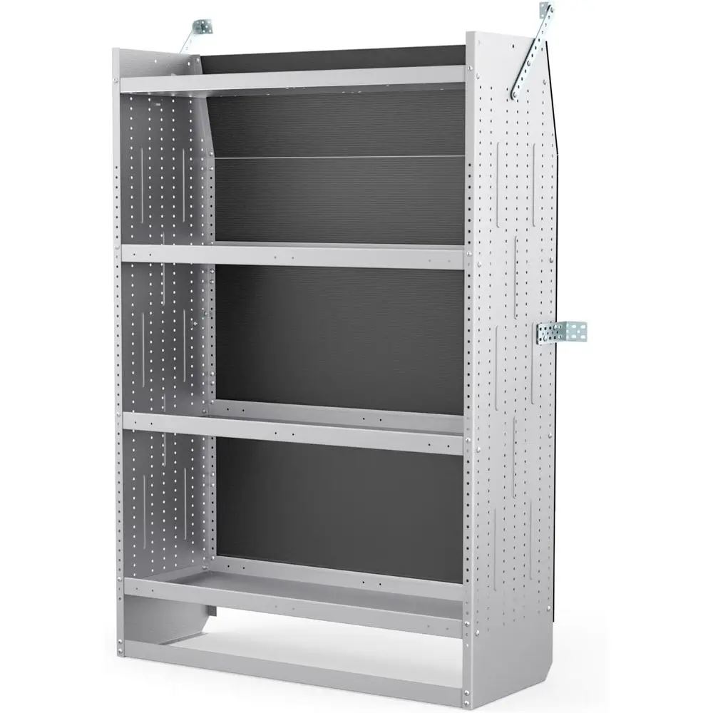 

4-Tier Steel Storage Rack for Transit, ProMaster, Sprinter Vans - 42W x 62H x 16D
