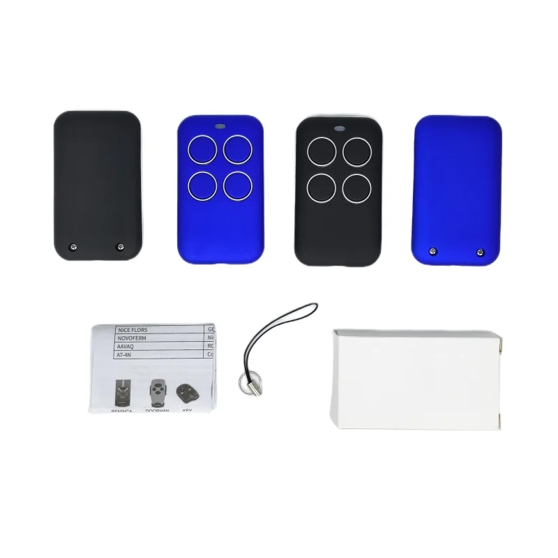 Hot sale Waterproof 4 button 433.92mhz D4 Type Clone Duplicate 18 Brand Rolling Code Remote Controls for Garage Door