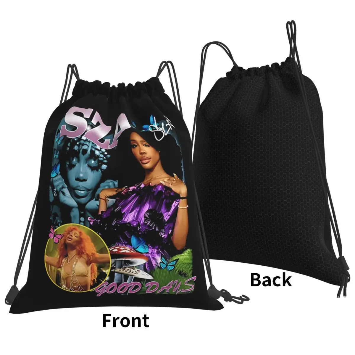 حقائب ظهر كلاسيكية من ألبوم SZA حقائب ظهر كاجوال محمولة برباط حقيبة أشتات حقائب كتب للمدرسة للرجال والنساء