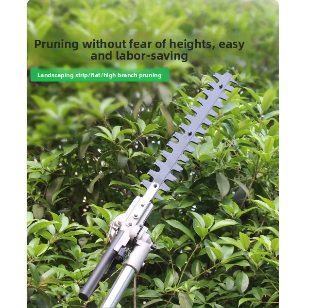 Garden High Altitude Pruning Head Assembly Branch Saw Hedge Shear Replacement