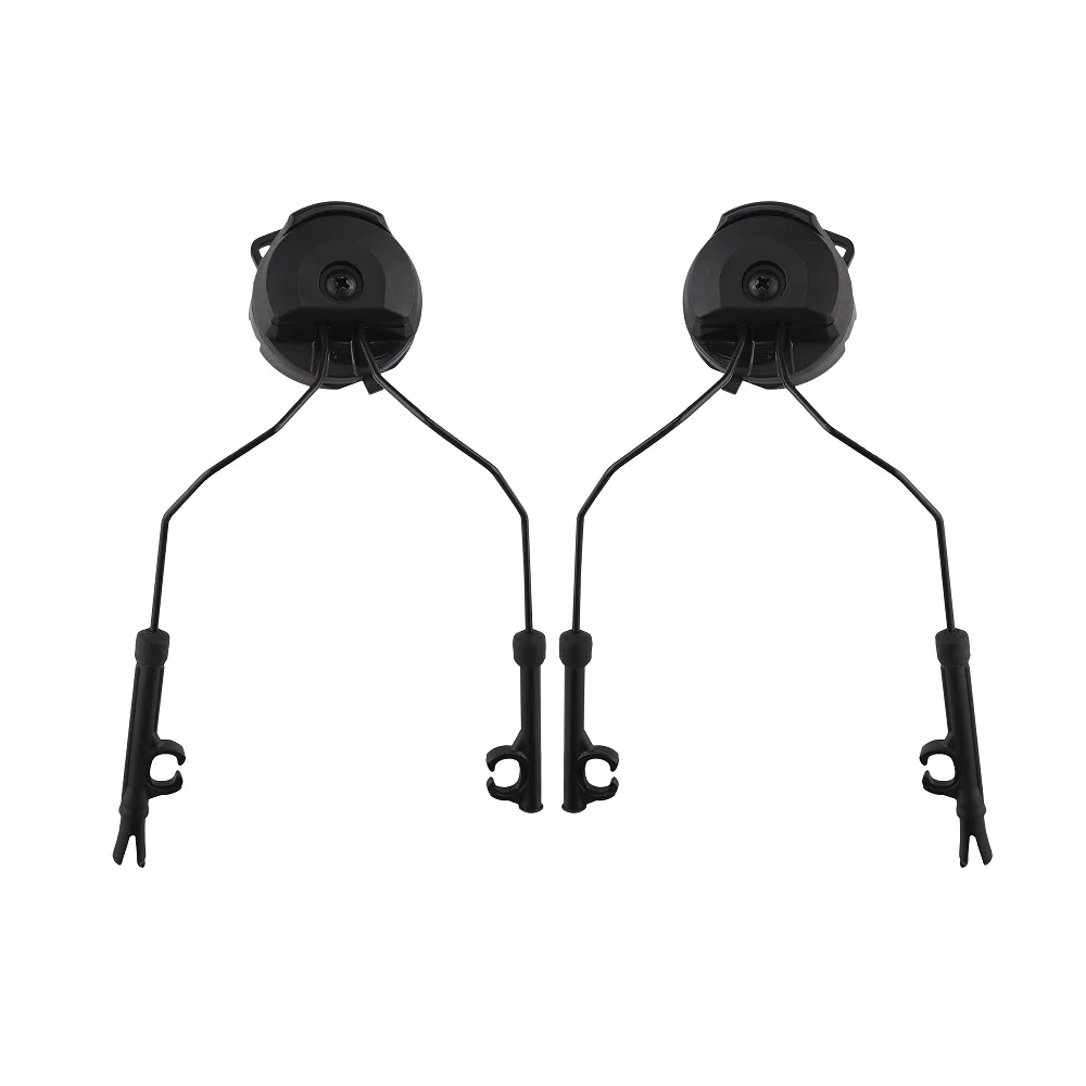 Tactical Headset Bracket Fast Ops Core Helmet ARC Rail Adapter Set fit for Comtac II Series Noise Cancelling Headset