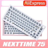 Nexttime 75 Mechanical Keyboard Kit Next Time 75% With Knob Wired Rgb Customized Wireless Gaming Keyboard Hot Swap Gasket Gamer