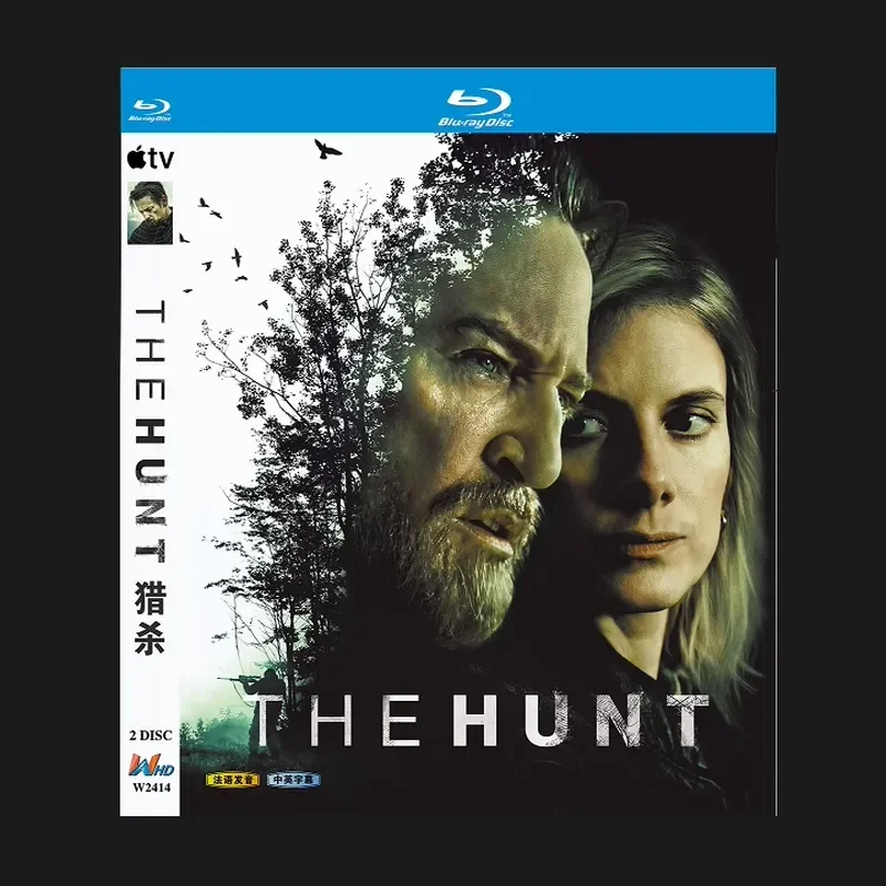 

Blu-ray BD Disc High Definition French Drama The Hunt for Traqués 2026 2 Discs with Chinese Subtitles