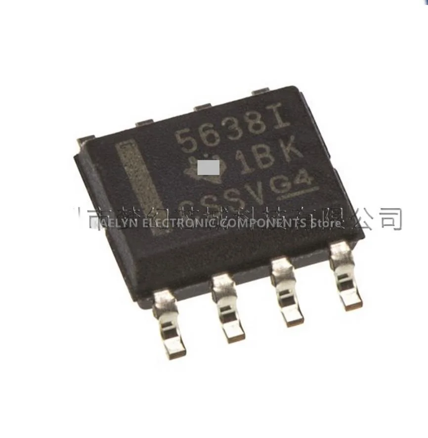 5Pcs/lot TLV5638CDR 5638C TLV5638IDR 5638I 12 Bit Digital to Analog Converter 2 8-SOIC