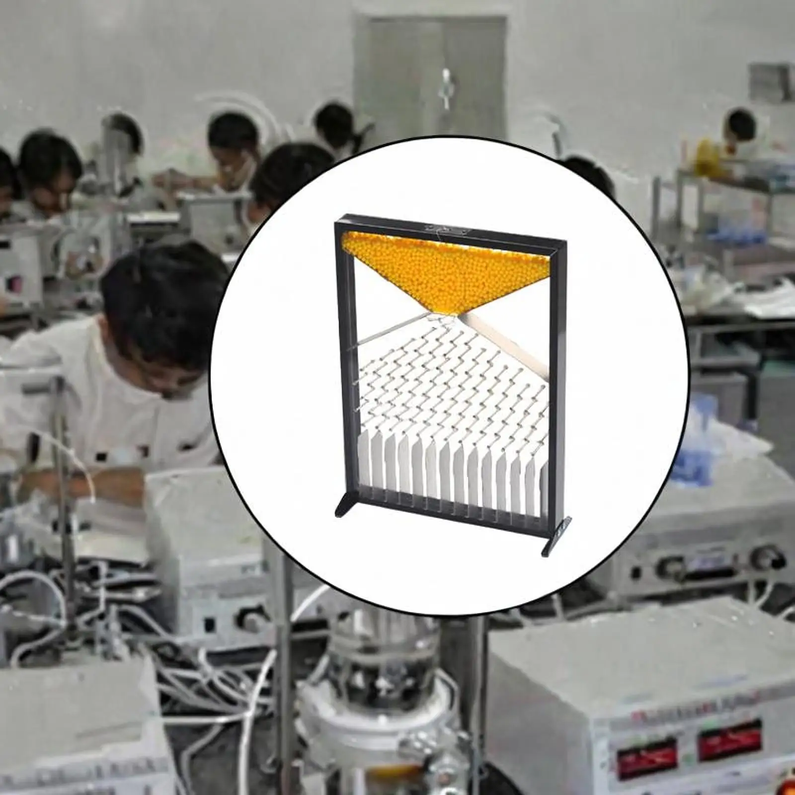 

Dalton Board Portable Educational Tool Galton Board for Lab School Physical