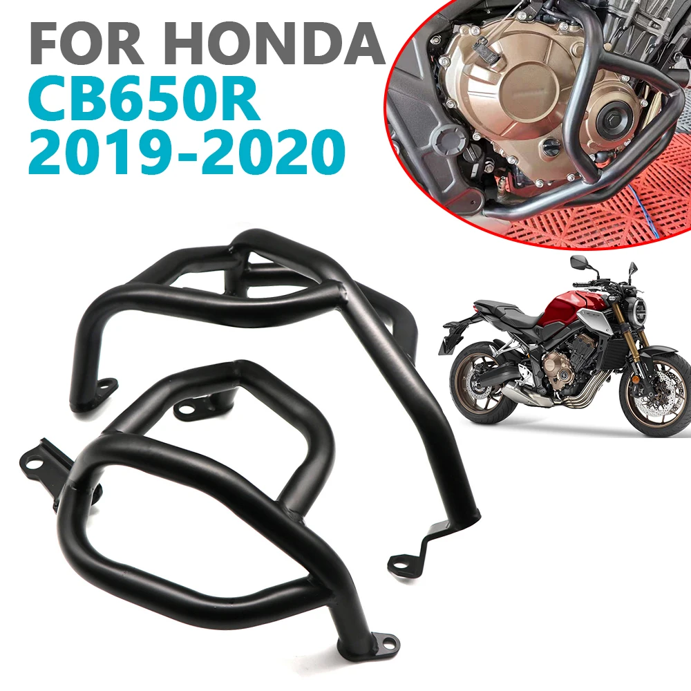 

For HONDA CB650R CB 650 R CB 650R CB650 R 2019 2020 Motorcycle Accessories Engine Guard Bumper Crash Bars Stunt Cage Protector