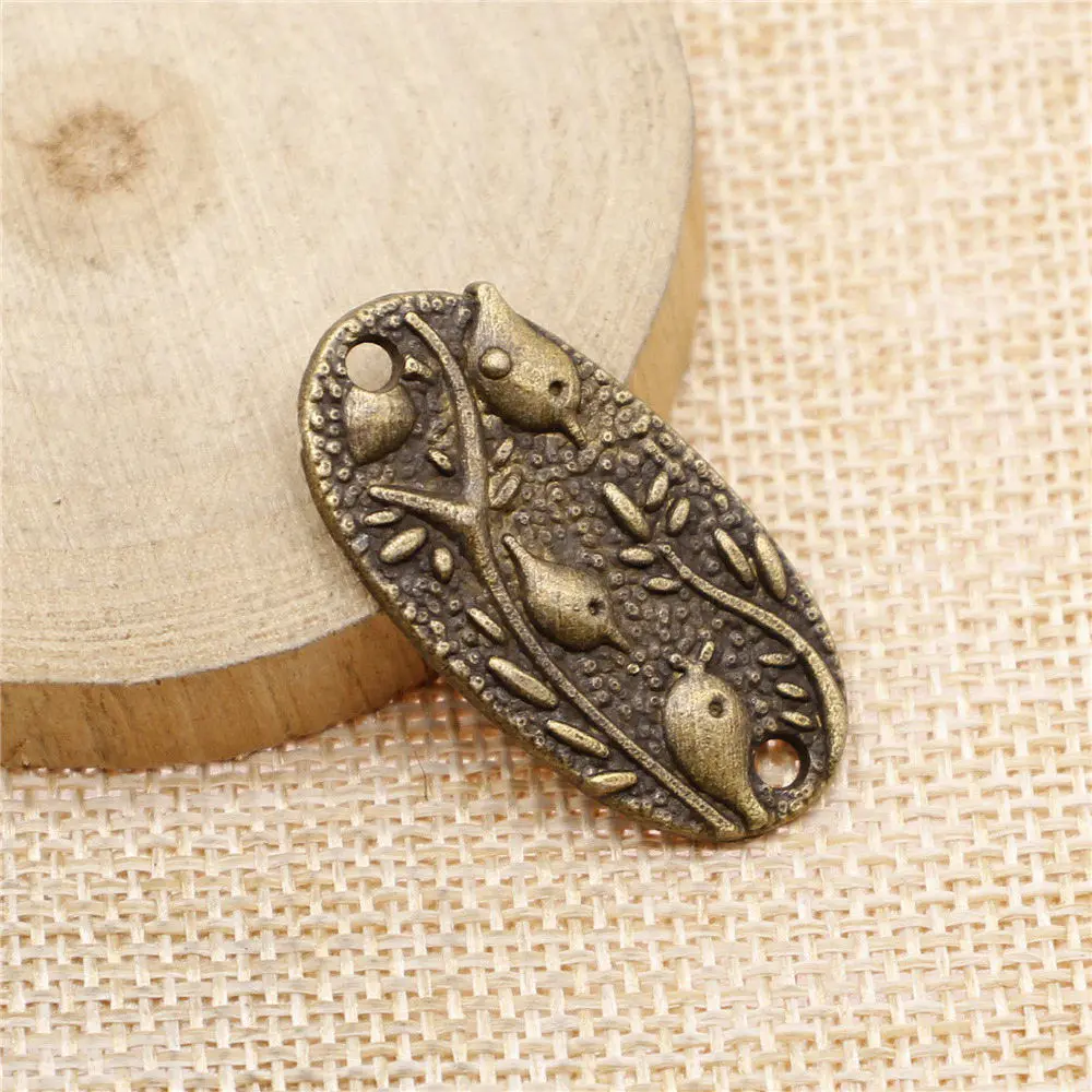 Jewelry For Woman Charms Bag Charm Bird And Branch Supplies
