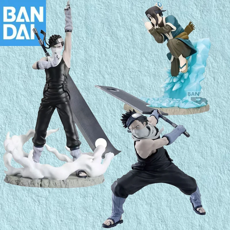 100% genuino Bandai Namco Banpresto en Stock Naruto Memorable Saga Momochi Zabuza Haku coleccionista adorno figura modelo juguete para regalo