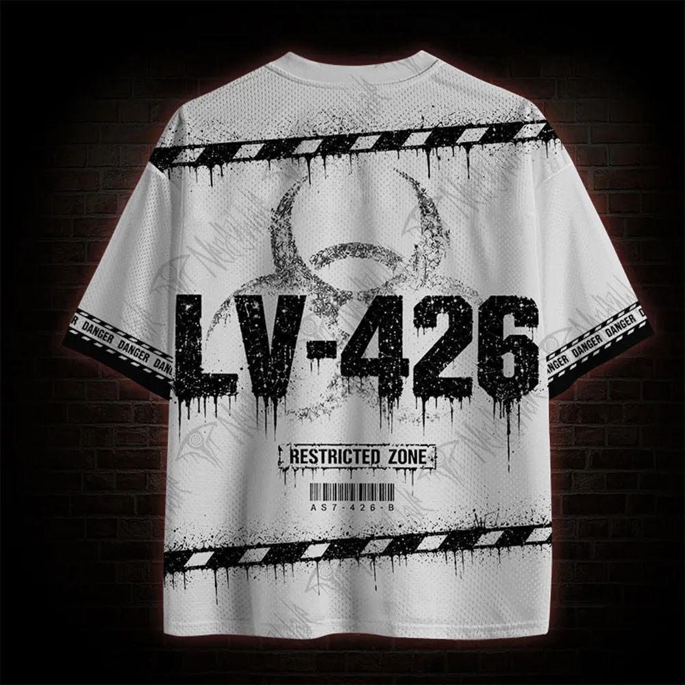 2026 New Nordic Mythical Theme Sports Fashion Short Sleeve V-neck Street View Clothing Mythical Fan Gifts T-shirt   Halloween
