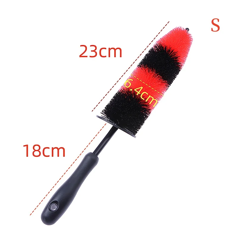 1PC Soft Non Scratch Auto Care Detailing Washing Tools Car Wheel Wash Brush Multifunction Car Wheel Rim Tire Cleaning Brush