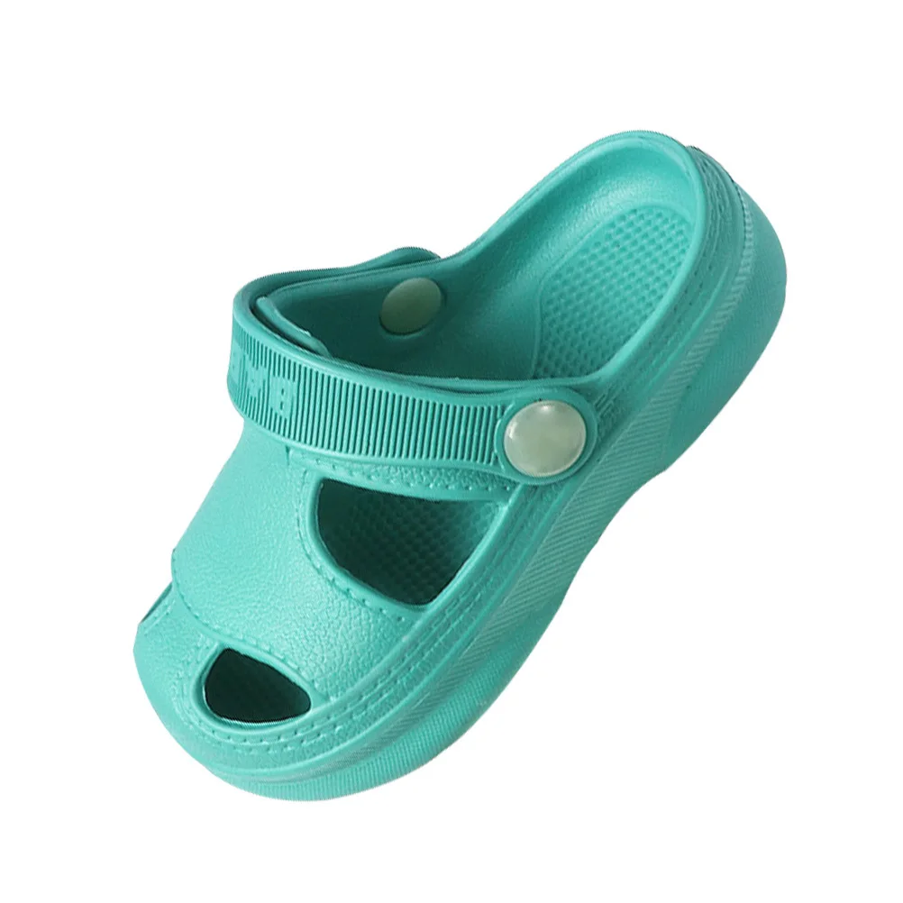 

1 пара дышащих сандалий на мягкой подошве для мальчиков и девочек, летняя нескользящая детская пляжная обувь с героями мультфильмов, детские сандалии, пляжная обувь