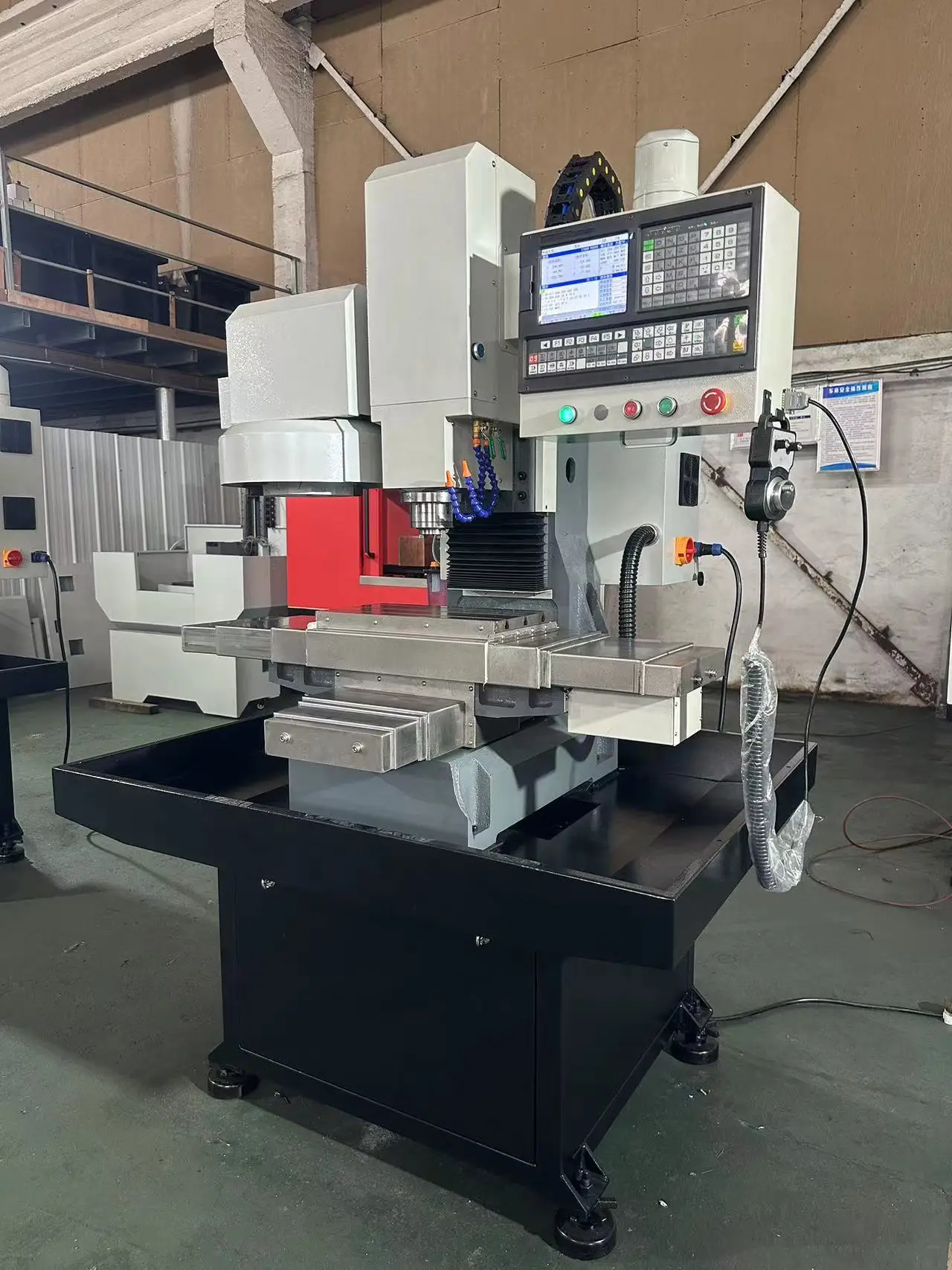 Vmc4525 Cnc Milling Machine Aluminum Steel Bt30 Spindle Mini Mill 12 tools ATC Factory Manufacturer price wood routers 3 4 Axis