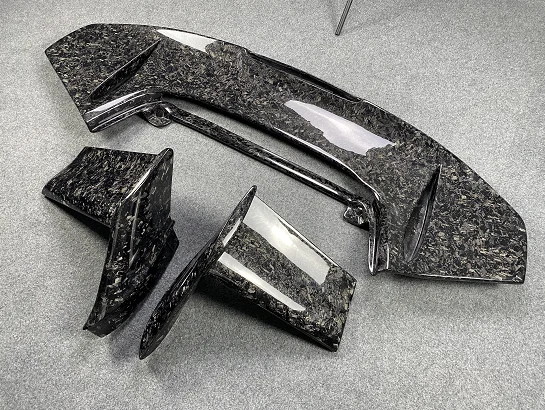 MSY Style Forged Car Carbon Fiber Rear Trunk Spoiler for488 Auto Spoiler Wing