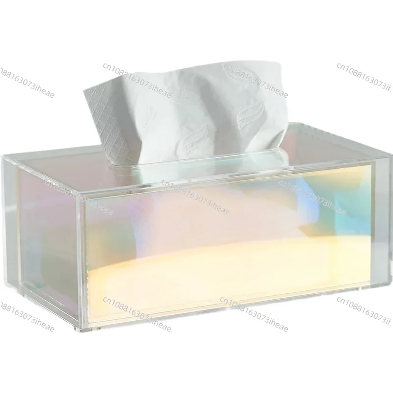 

Современная акриловая коробка для салфеток, портативная коробка для хранения, полупрозрачная коробка для салфеток, прямоугольные кухонные органайзеры с дизайном магнитной пряжки