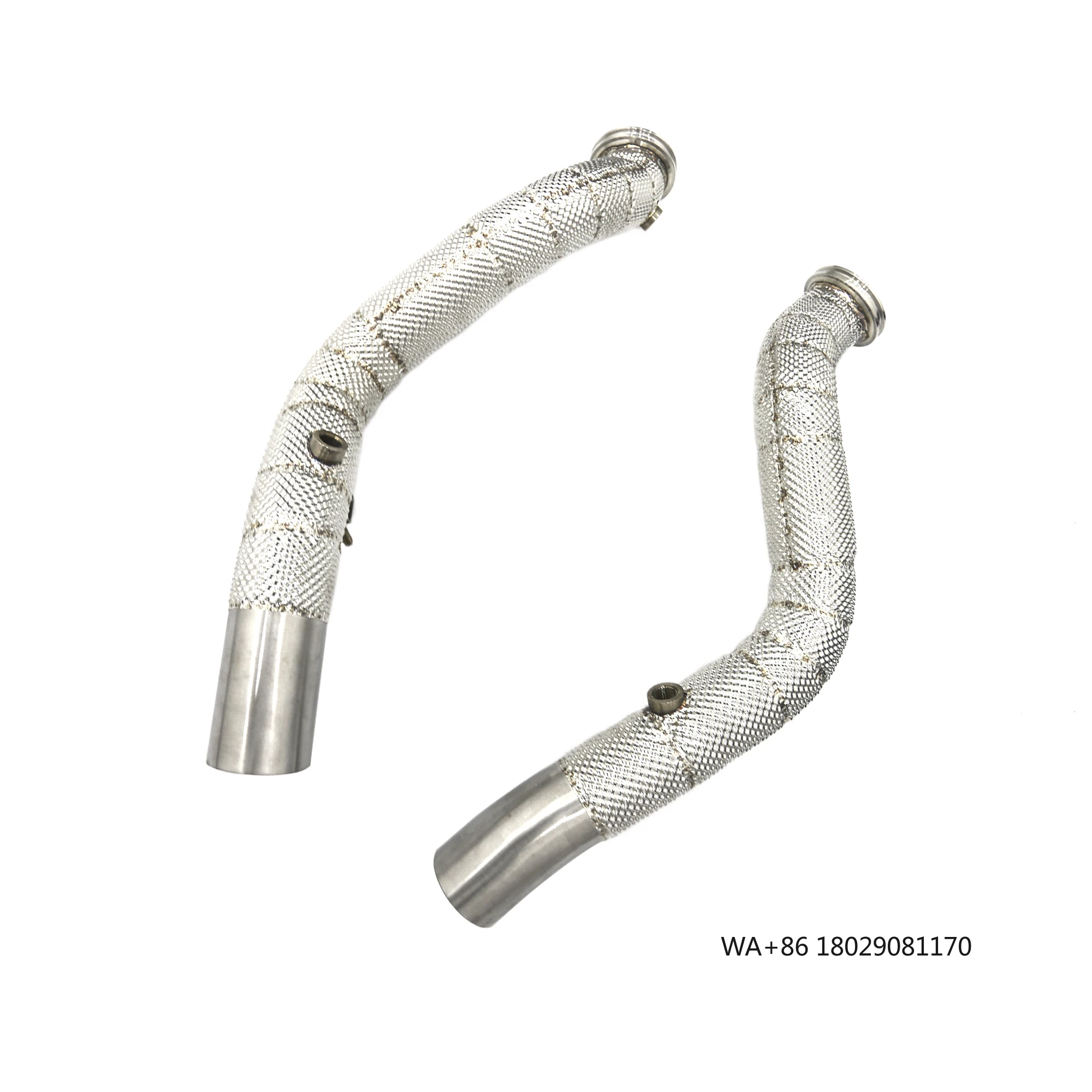

OEM Downpipe Exhaust System for S Q4/SQ4 3.0T 2014-2019 Stainless Steel 304 With Heat Shield No Cat Downpipe