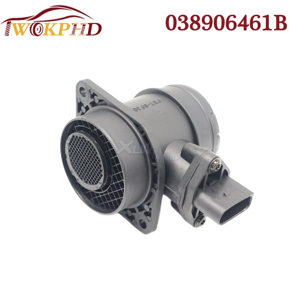 

NEW MAF MASS AIR FLOW METER SENSOR 038906461B Fit For Audi A3 A4 Seat Alhambra Altea XL Cordoba Ibiza Sportcoupe Leon Toledo