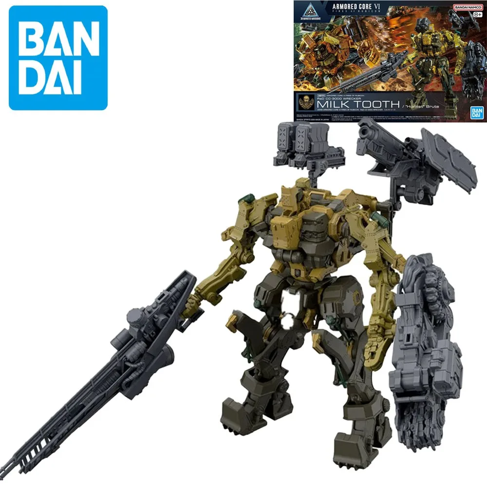 

Original BANDAI 30MM ARMORED CORE CC-3000 WRECKER PVC Anime Figures Action Figure Model Toys Christmas Gifts