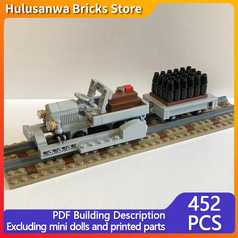 

Tractor Military Vehicle Model MOC Building Bricks War Equipment Modular Technology Gifts Holiday Assemble Children Toy Suit