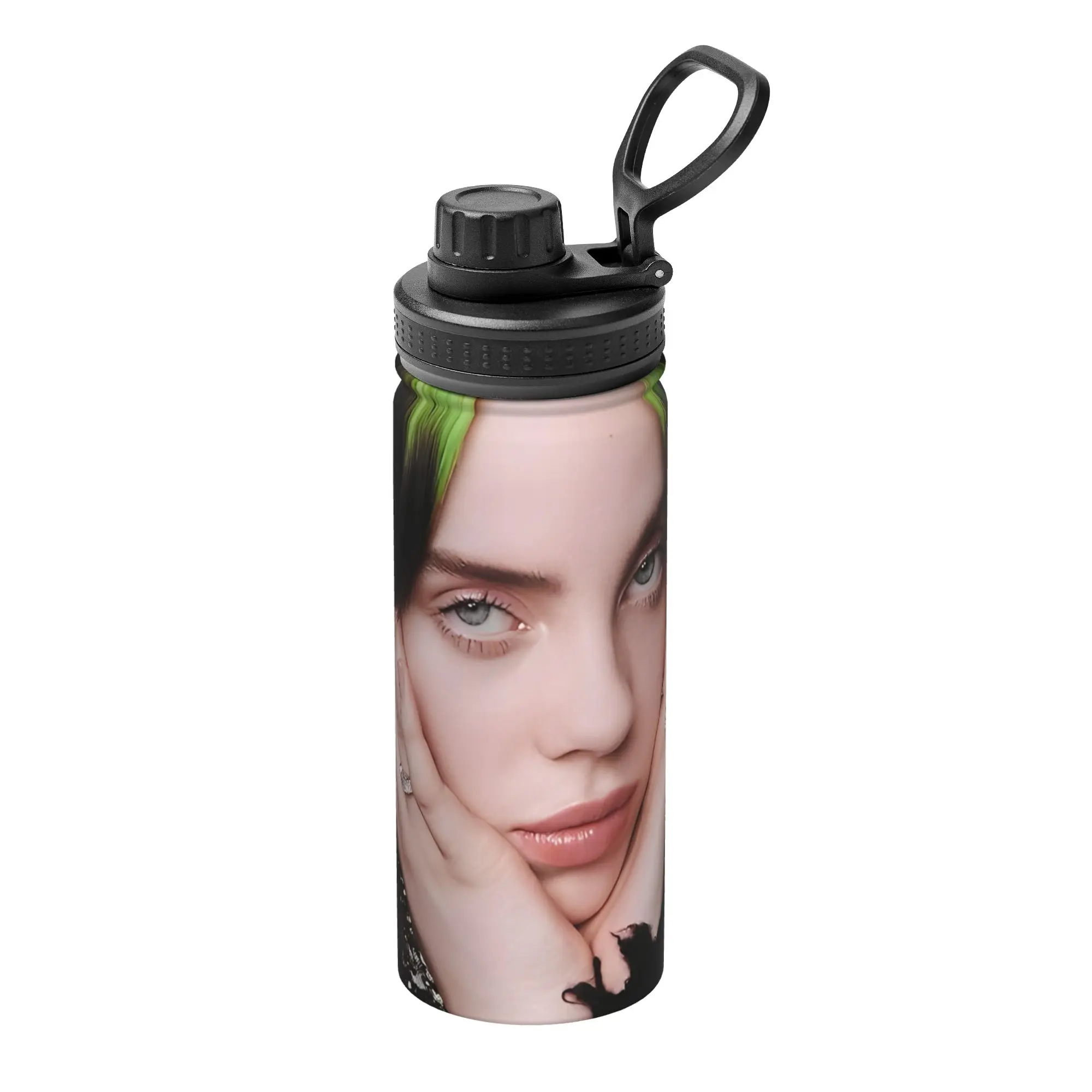 Singer Billies 18OZ Sports Insulated Kettle Coffee Cups Vacuum Flask Travel Outdoor Mugs Hot Cold Drink