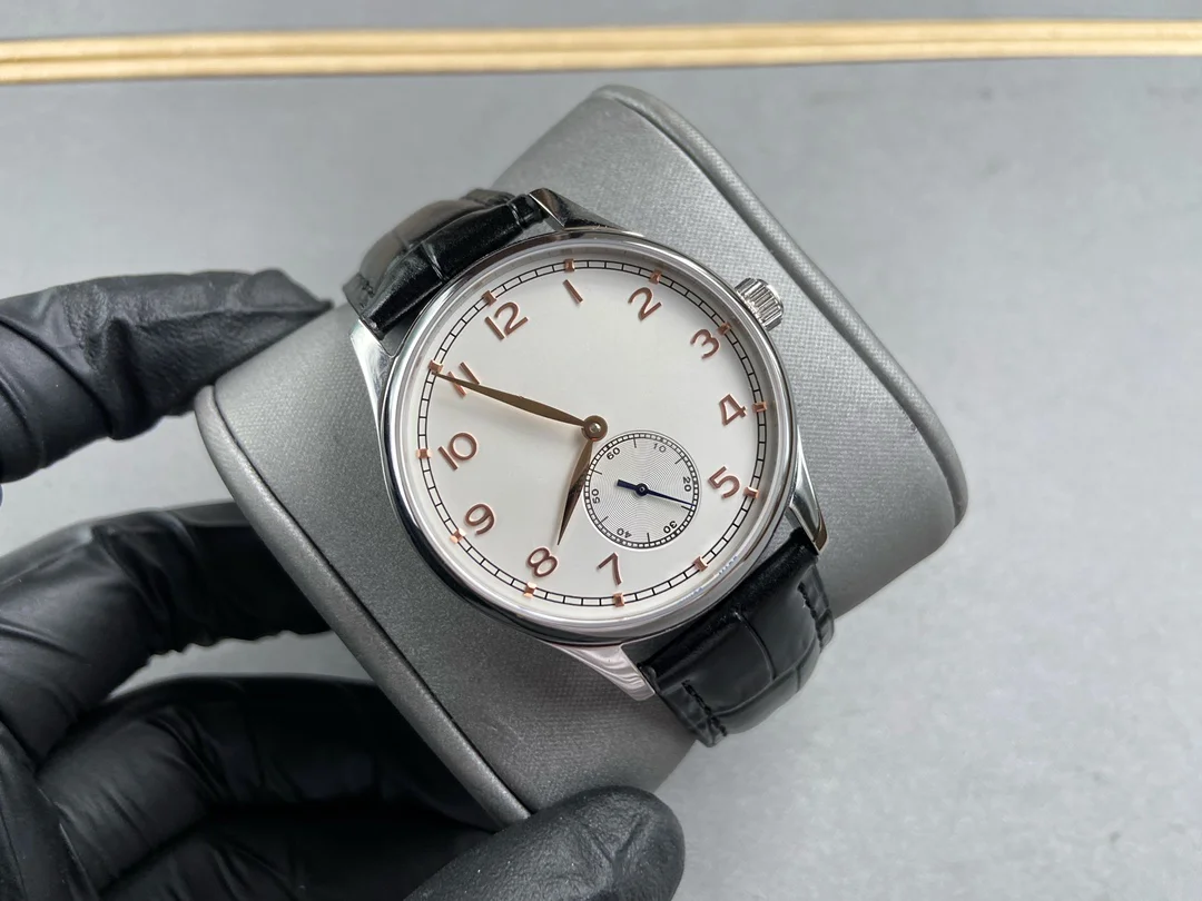 2025 new men's watch timing big three needle business stainless steel belt timing automatic mechanical watch can be customized