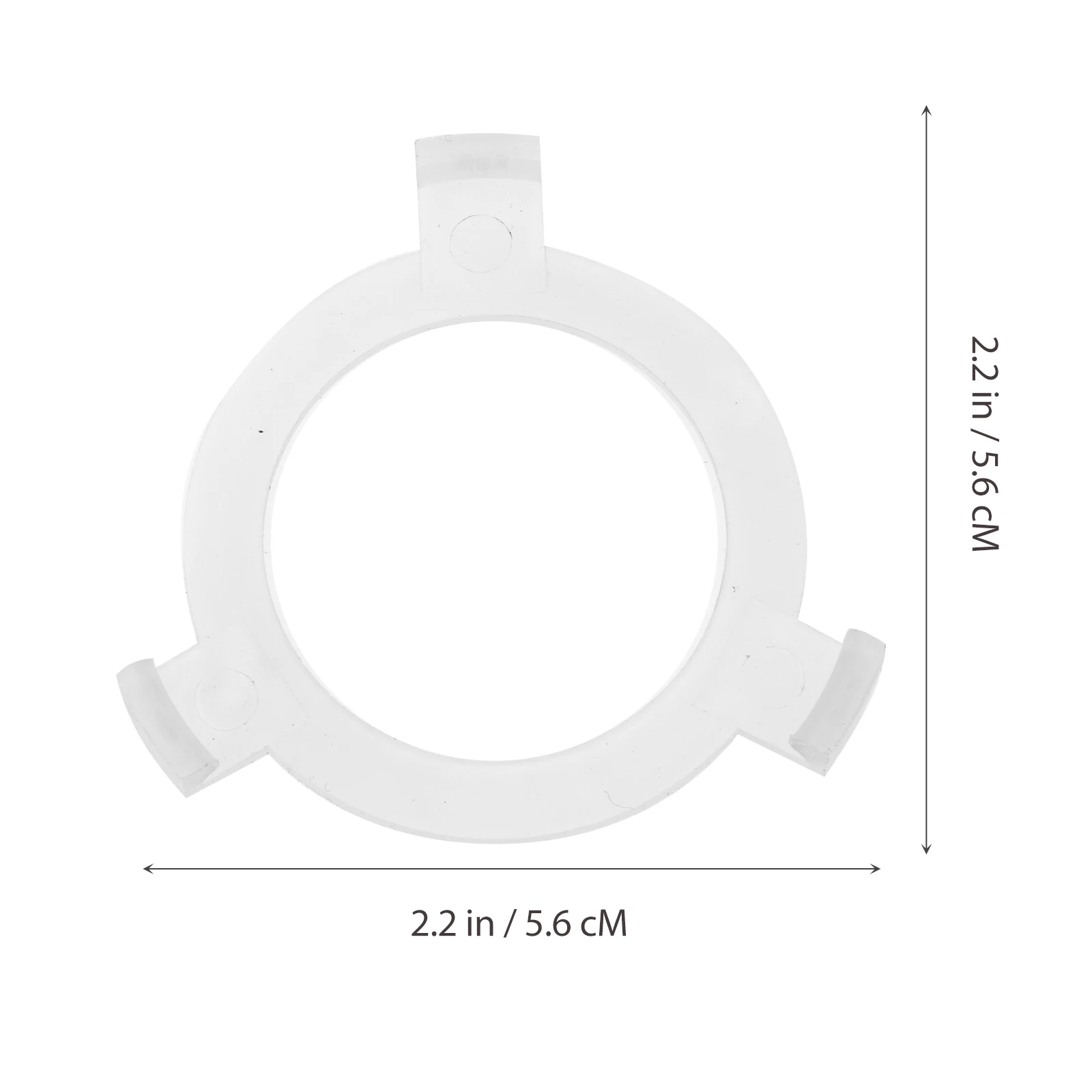 

10pcs Lamp Conversion Ring E27 to E26 Adapter LED Light Base Converter Led Light Adapter Socket White Plastic Small Size