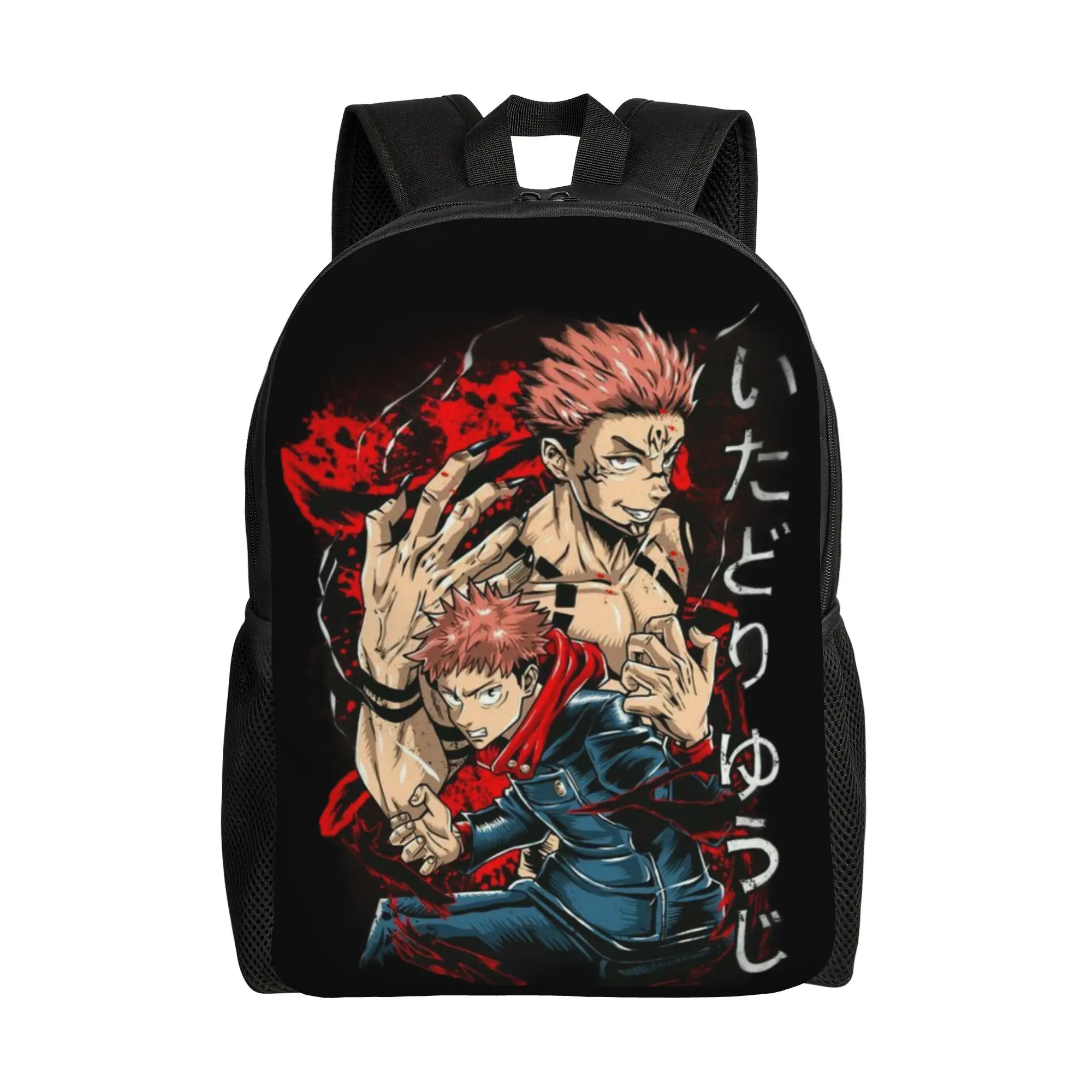 

Крутой рюкзак в стиле японского аниме Jujutsu Kaisen, подарок для студентов, деловой рюкзак для мужчин и женщин, сумка через плечо для ноутбука