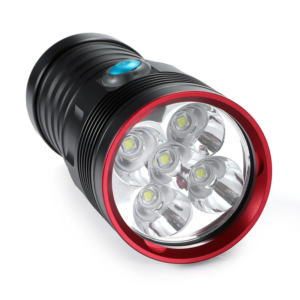 New High Quality Diving Flashlight 5000 Lumen L2 Underwater 100M Professional Diver Deep Sea Fill Light Hunting Lamp