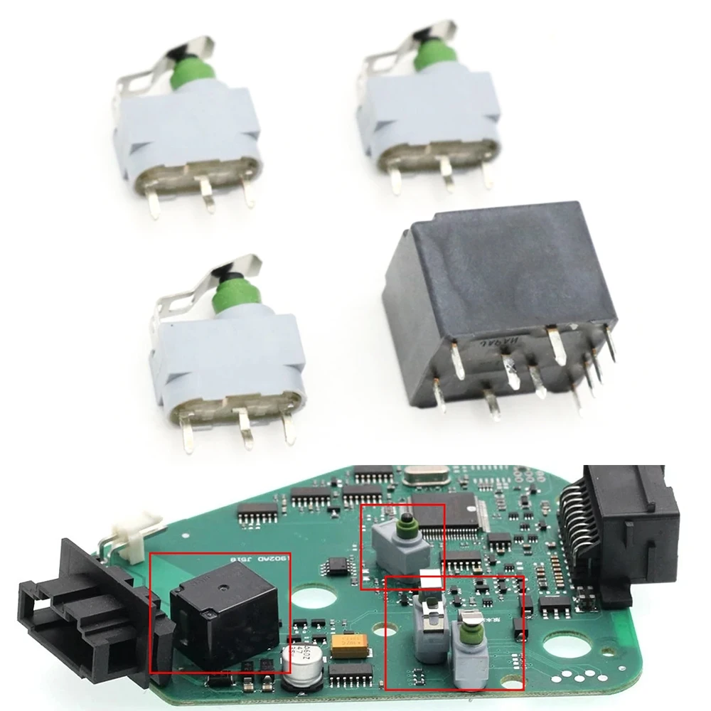 

J518 ELV Steering Wheel Lock Latch Actuator Fix Repair Kit 4F0905852 For Audi A6 C6 2008-2011 Q7 2005-2009 S6 2008-2010