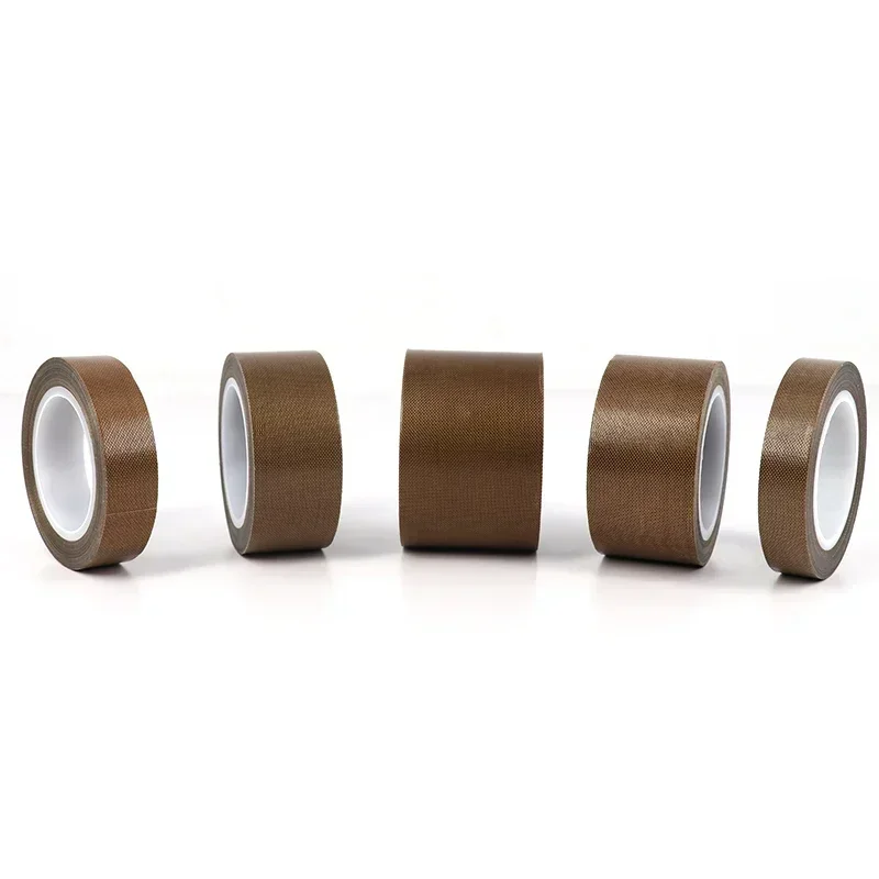 Hochtemperaturbeständiges Klebeband, 300 Grad, PTFE-Tuch, Wärmeisolierung, Siegelmaschine, selbstklebendes Dichtungsband, 0,13/0,18 mm, 10 m – Detail 9