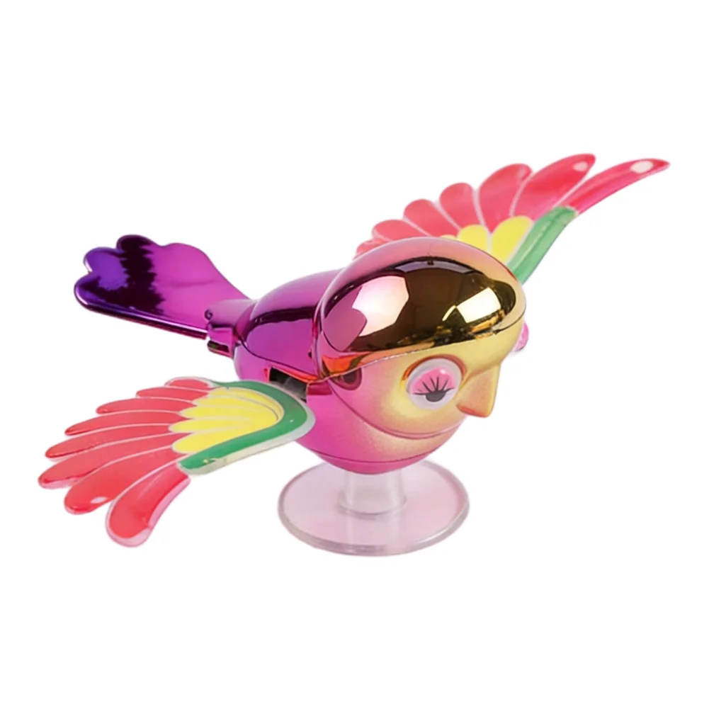 Vehicle Interior Bird Hanging Decoration Engineered to Flap Wings in Response to Forward Motion and Ambient Airflow Conditions