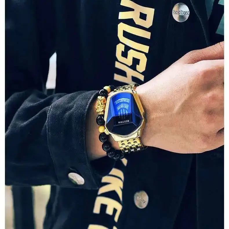 Top Brand Luxury Man Wristwatch with box Waterproof reloj hombre watches for men Stainless Steel Quartz Men's Watch Male reloj