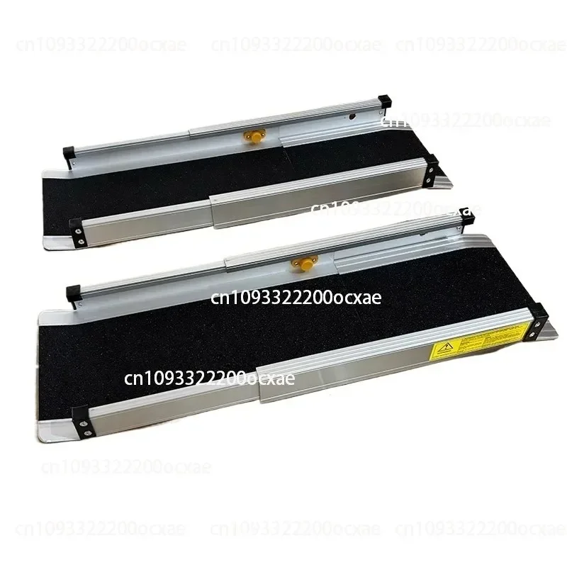 Barrier-free Wheelchair Ramp Portable Retractable Electric Vehicle Flight Case Up Stairs Step Loading Ramp Plate Pad Plate