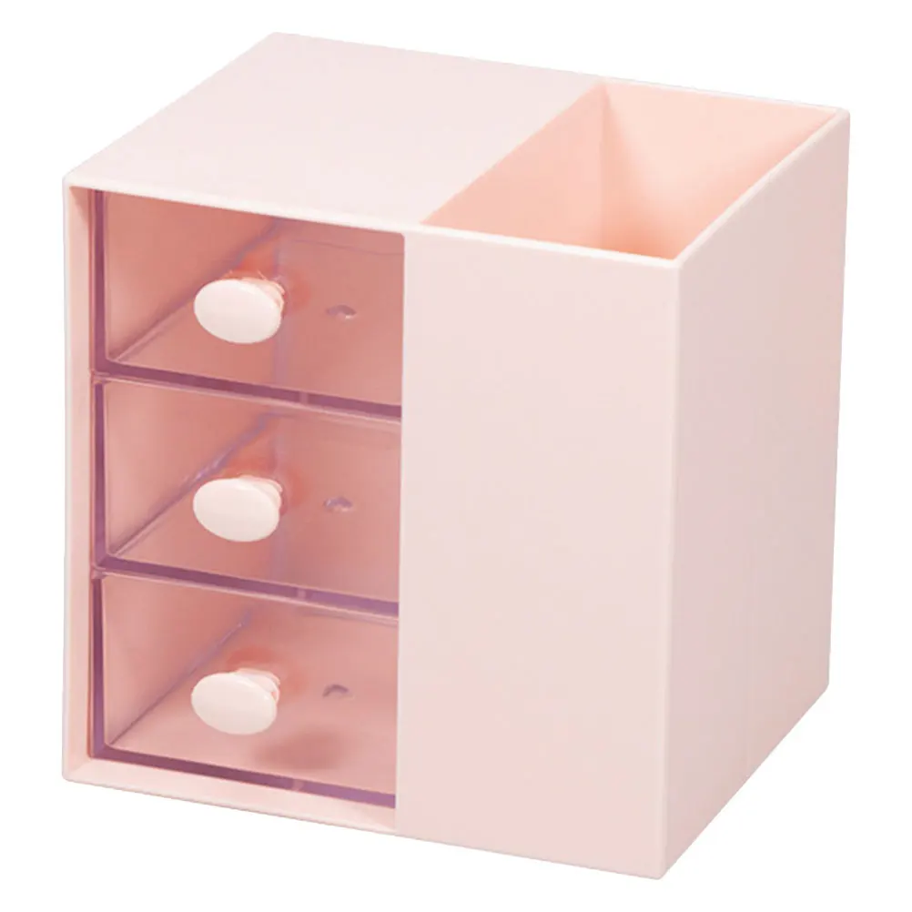 Pen Box Storage Barrel Stationery Container Office Supplies Desk Organizer Reasonable Storage Tidy Archive Folder