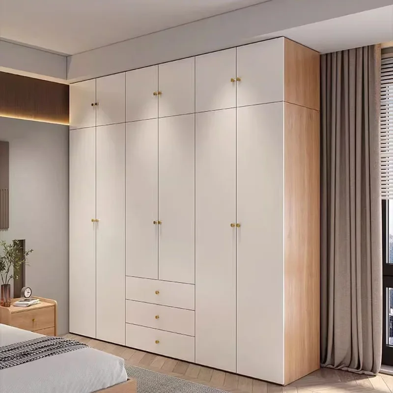 King Size Luxury Wardrobe Modern Storage Nordic Organizer Bedroom Wardrobe Room Storage Almarios De Ropa Bedroom Furniture