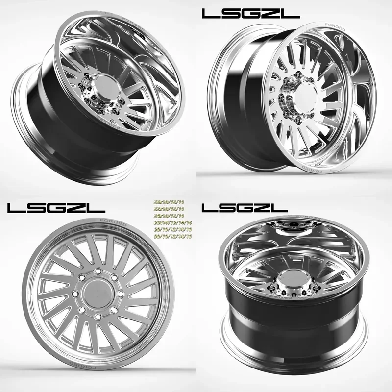 i New High Quality Forged Aluminum Alloy Deep Dish Wheels for GMC Silverado 22-26 Inch 40mm 6x139.7/8x210/10x285.75 PCD