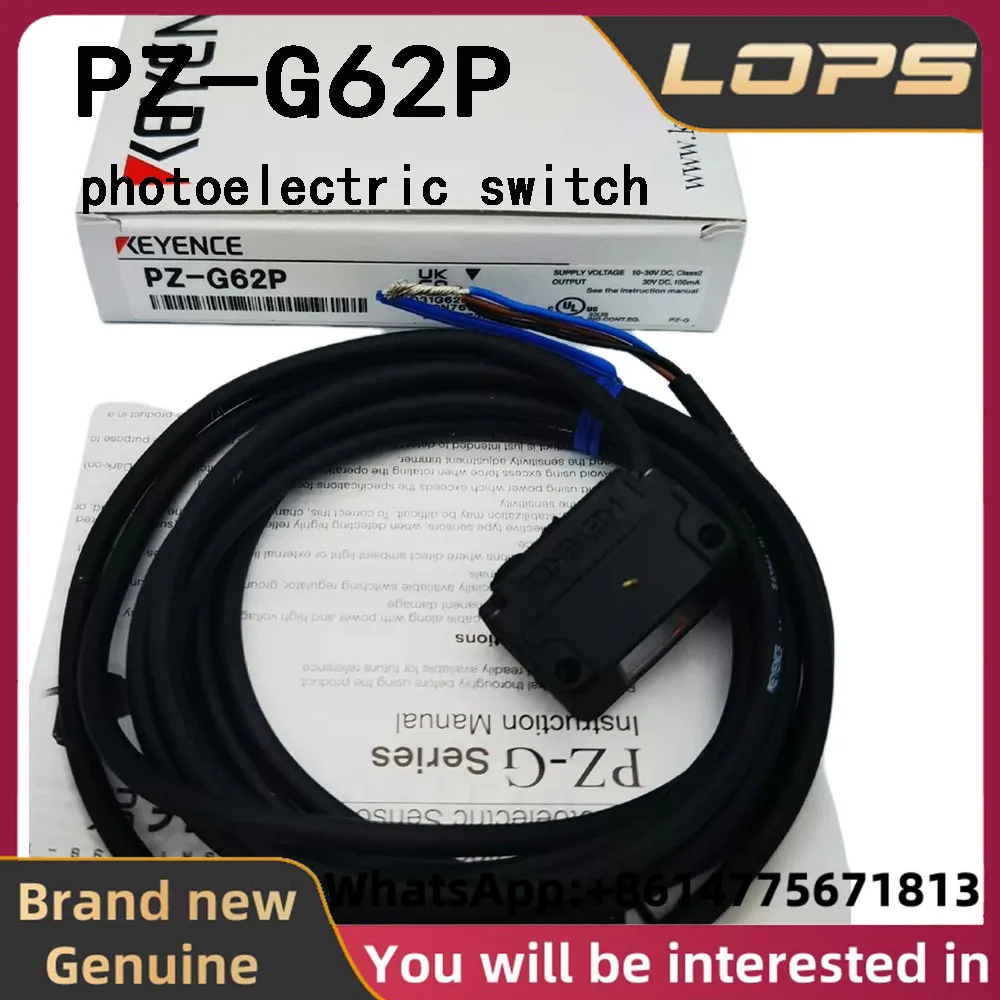 PZ-G62P New Original KEYENCE Laser induction sensor photoelectric switch in stock, welcome to consult