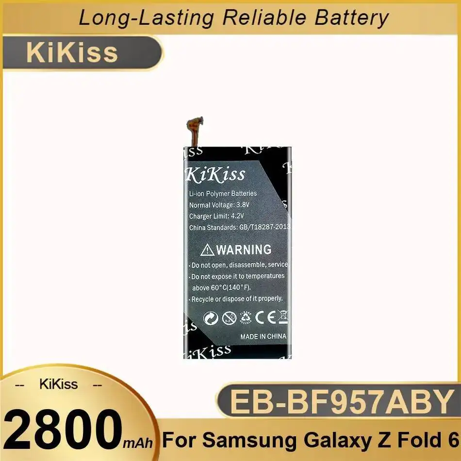 

High-Capacity Reliable Power Supply For Samsung Galaxy Z Fold 6 2800Mah EB-BF957ABY Mobile Phone Battery