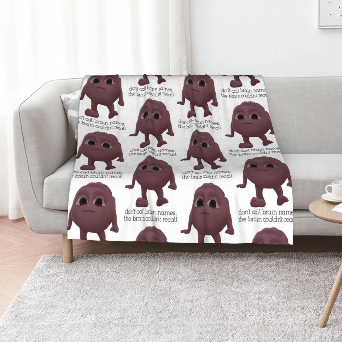 Brain Throw Blanket Stuffeds Loose halloween Baby Sofa Quilt Blankets For Baby Blankets