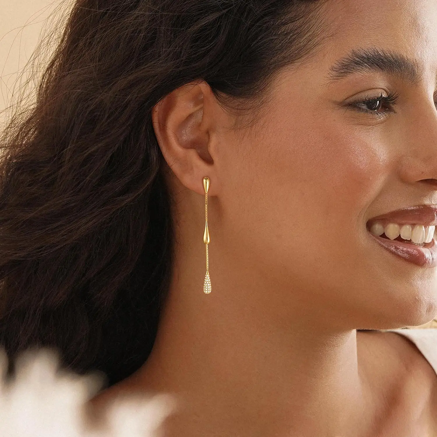 Thumbnail 4 - #24 Best Dangle Chain Earrings to Buy In 2026