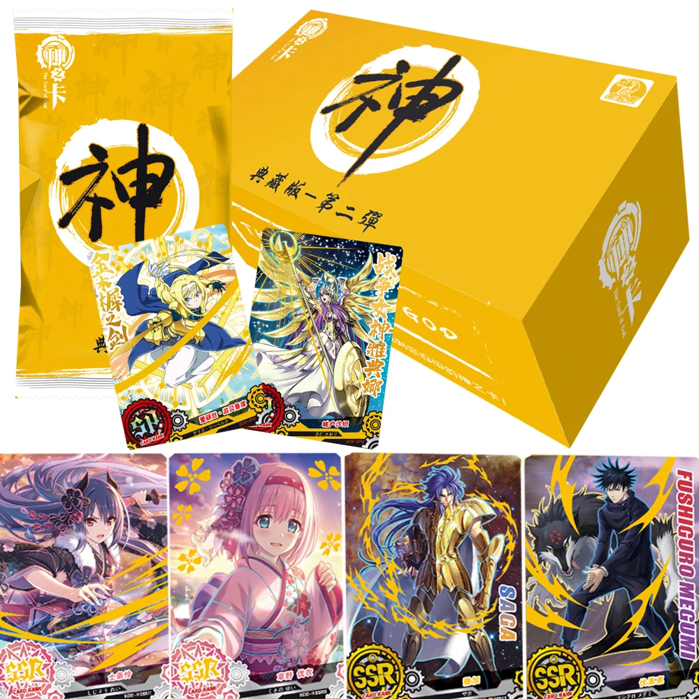 

The Card of God Anime Peripheral Collection Cards Classic Characters Kugisaki Nobara Nico Robin SSR Hot Stamping Flash Card Gift