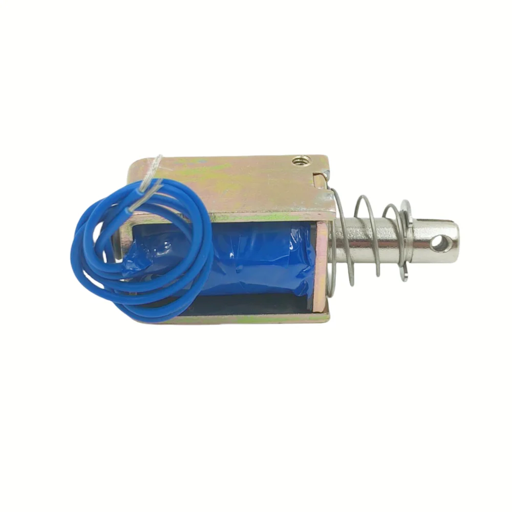 JF-1039B Push-Pull Open Frame Solenoid Electromagnet 10mm 25N DC 12V/24V 400MA image 5
