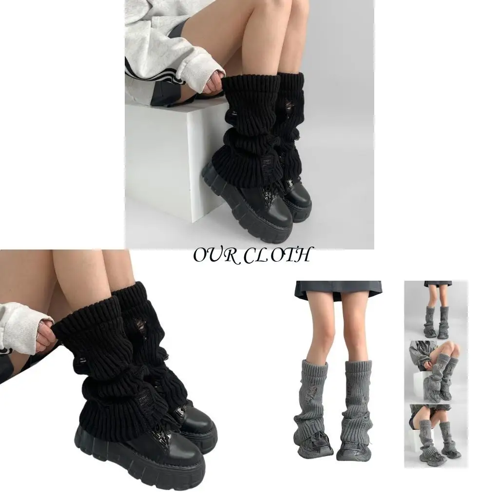 

Женские модные ноги вязаные носки длинные носки теплые студенты девочки для ботинок y1ac